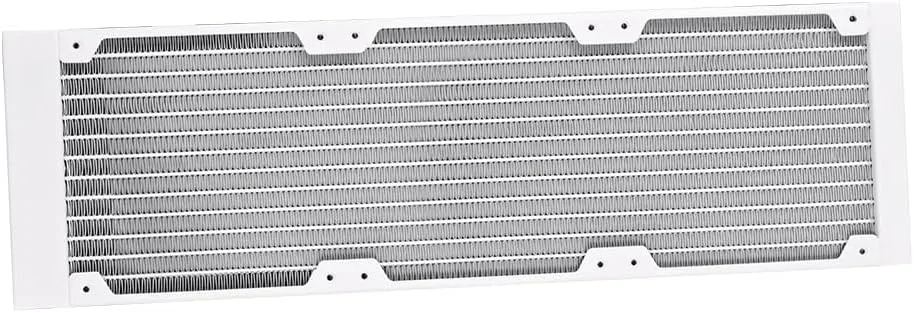 خنک کننده مایع پردازنده Lian Li Galahad II LCD 360 AIO - دارای صفحه نمایش IPS قابل تنظیم 2.88 اینچی، فن های ARGB و کیت خنک کننده آبی (سفید)