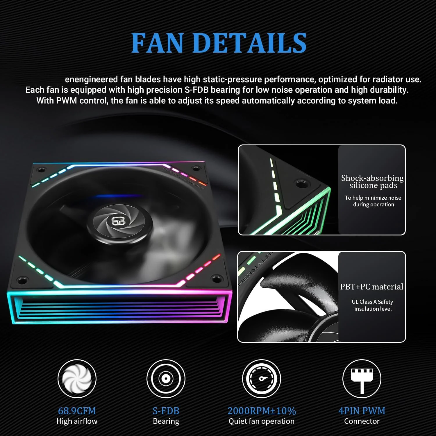 خنک کننده مایع پردازنده ARGB با هسته مایع، رادیاتور برتر و فن های ARGB 120 میلی متری، براکت های LGA 1700 و AM5 (240L) خنک کننده مایع پردازنده ARGB با هسته مایع، رادیاتور برتر و فن های ARGB 120 میلی متری، براکت های LGA 1700 و AM5 (240L)