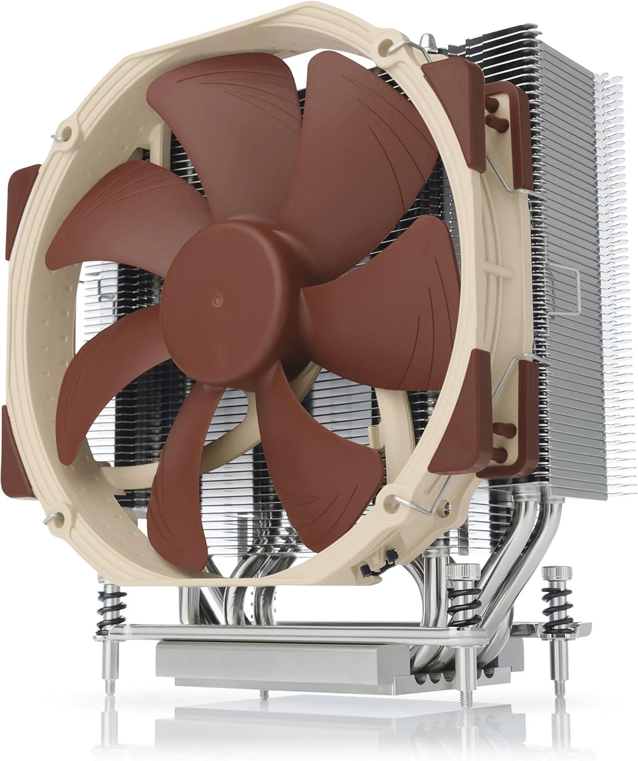 خنک کننده پردازنده ممتاز Noctua NH-U14S TR4-SP3 برای AMD sTRX4/TR4/SP3 (140mm، قهوه ای)