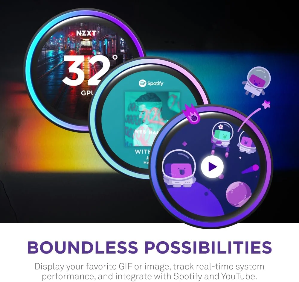 خنک کننده مایع پردازنده NZXT Kraken Elite 360 RGB - رادیاتور 360 میلی متری - فن F360 RGB Core - پمپ توربین LCD IPS 2.72 اینچی قابل تنظیم - Intel® LGA 1700, 1200/115X, 1851 - AMD® AM5, AM4 - مشکی خنک کننده مایع پردازنده NZXT Kraken Elite 360 RGB - رادیاتور 360 میلی متری - فن F360 RGB Core - پمپ توربین LCD IPS 2.72 اینچی قابل تنظیم - Intel® LGA 1700, 1200/115X, 1851 - AMD® AM5, AM4 - مشکی