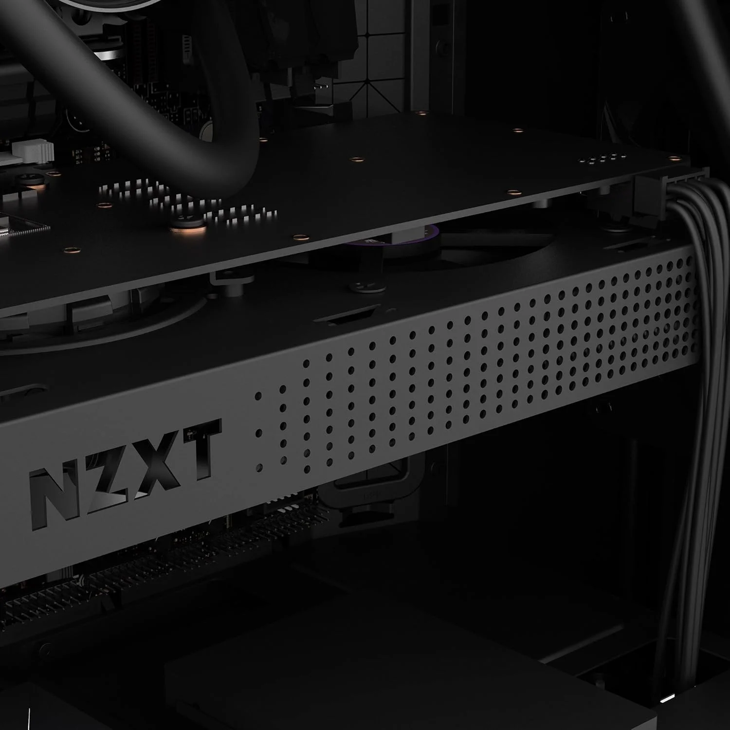کیت نصب خنک کننده مایع کارت گرافیک Nzxt Kraken G12 سری X، سازگار با AMD و Nvidia، خنک کننده فعال VRM، مشکی، Rl-Krg12-B1