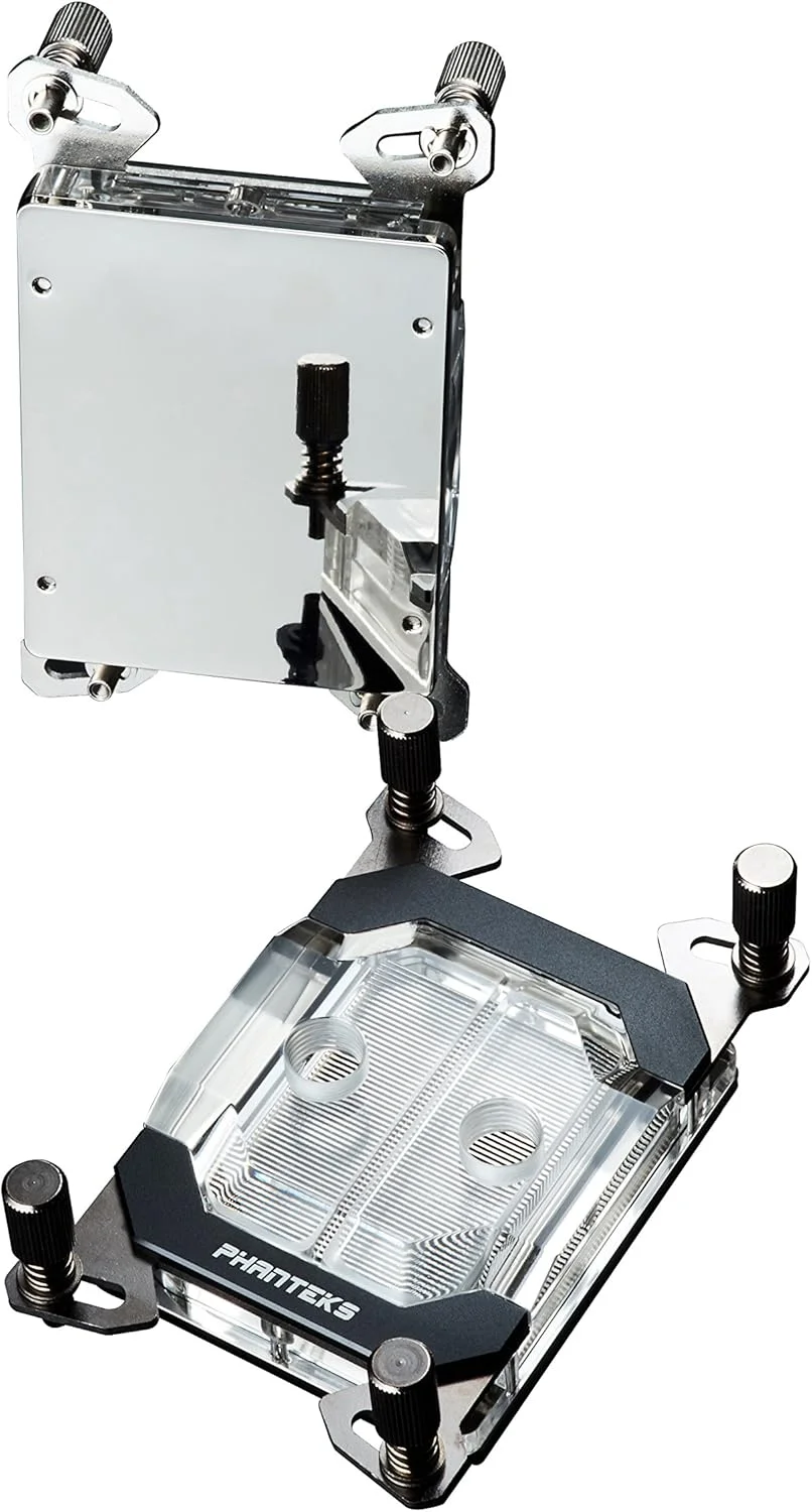 خنک کننده آبی پردازنده Phanteks با پوشش اکریلیک و نورپردازی RGB مدل PH-C399A_Bk01