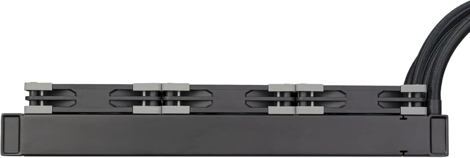 خنک کننده آبی همه کاره SilverStone Technology SST-XE360PDD، پیشرفته با سه فن 120 میلی متری، پمپ دوگانه و دو بلوک پردازنده