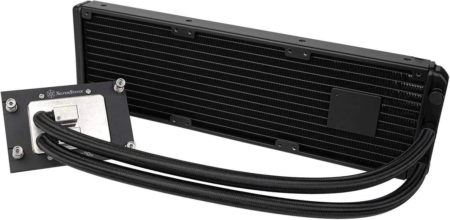 خنک کننده مایع همه کاره 360 میلی متری SilverStone Technology XE360-TR5 برای AMD TR5 / SP6، مدل SST-XE360-TR5-20.2 اینچ، خنک کننده مایع کامپیوتر، خنک کننده AIO