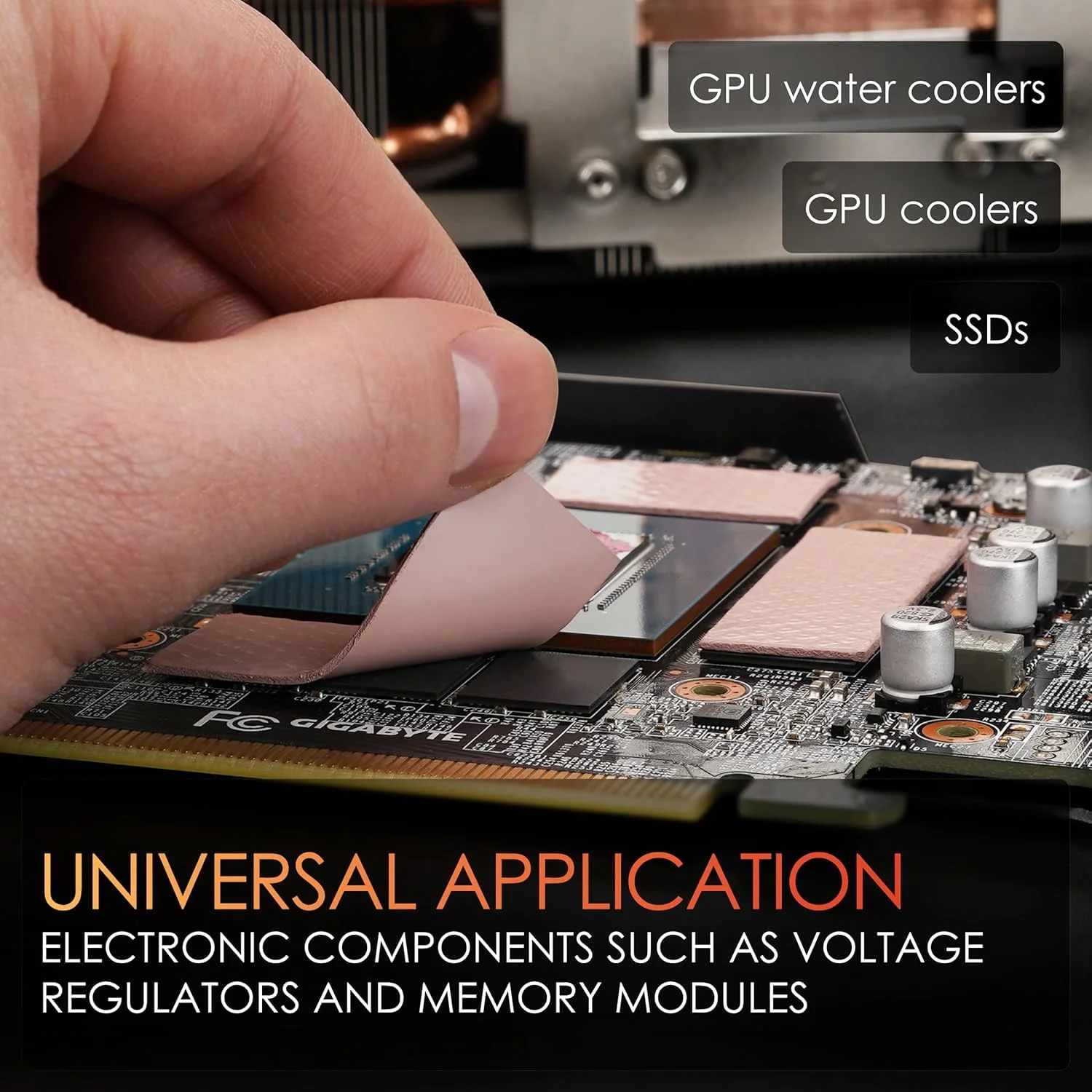 پد حرارتی گریزلی مدل Minus Pad 8 - 120 - 20 - 1,0 mm TG-MP8-120-20-10-1R