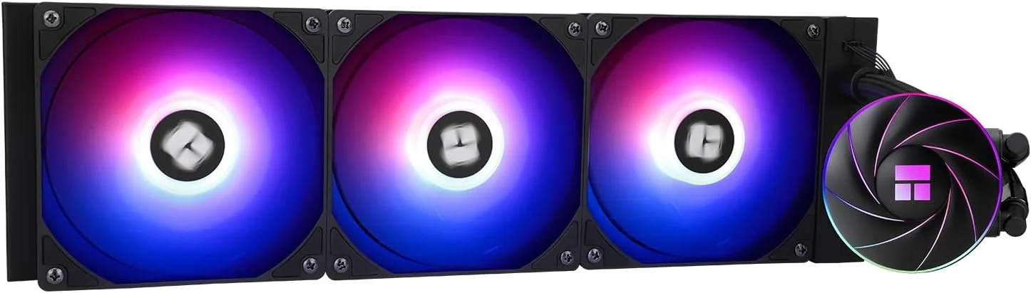 خنک کننده مایع پردازنده Thermalright Aqua Elite 360 ARGB V4، خنک کننده مایع پردازنده 360، سرعت پمپ تا 6400 دور در دقیقه، برای AM4/AM5، Intel LGA1851/1150/1151/1200/2011/1700، رادیاتور با کارایی بالا