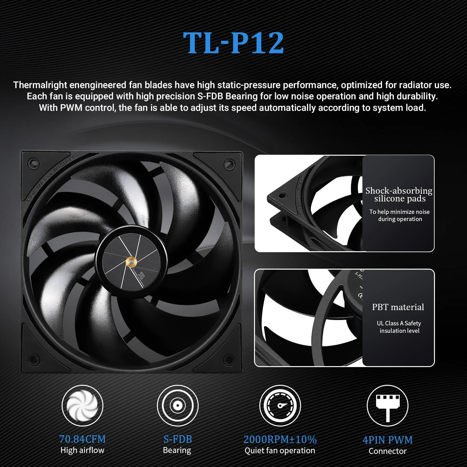 خنک کننده مایع پردازنده Thermalright FW240 مشکی، سیستم خنک کننده آبی با مشخصات PC 240، صفحه نمایش IPS LCD با رزولوشن 320*240، برای AM5 و Intel LGA1700/1851، پمپ با کارایی بالا، دارای صفحه نمایش LCD 2.4 اینچی