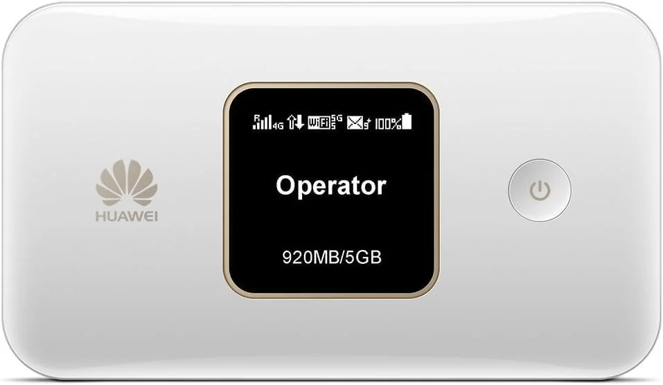 مودم همراه 4G هواوی مدل WiFi 3، روتر بی‌سیم دو بانده، E5785، سرعت LTE 300 مگابیت بر ثانیه، باتری 3000 میلی آمپر ساعت، پشتیبانی از 32 دستگاه، هات اسپات قابل حمل