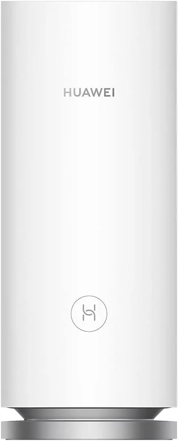 سیستم وای فای مش 3 هوآوی، دو بانده همزمان، سرعت تا 2976 مگابیت بر ثانیه، AX3000 برای پوشش تا 600 متر مربع، رومینگ هوشمند برای طبقات متعدد، بسته 3 عددی، سفید