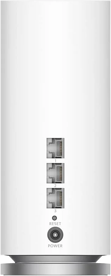 سیستم وای فای مش 3 هوآوی، دو بانده همزمان، سرعت تا 2976 مگابیت بر ثانیه، AX3000 برای پوشش تا 600 متر مربع، رومینگ هوشمند برای طبقات متعدد، بسته 3 عددی، سفید