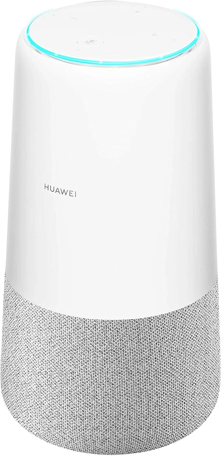 هواوی AI Cube، 3 در 1 - دارای الکسا، اسپیکر هوشمند و روتر 4G پرسرعت، سفید/خاکستری