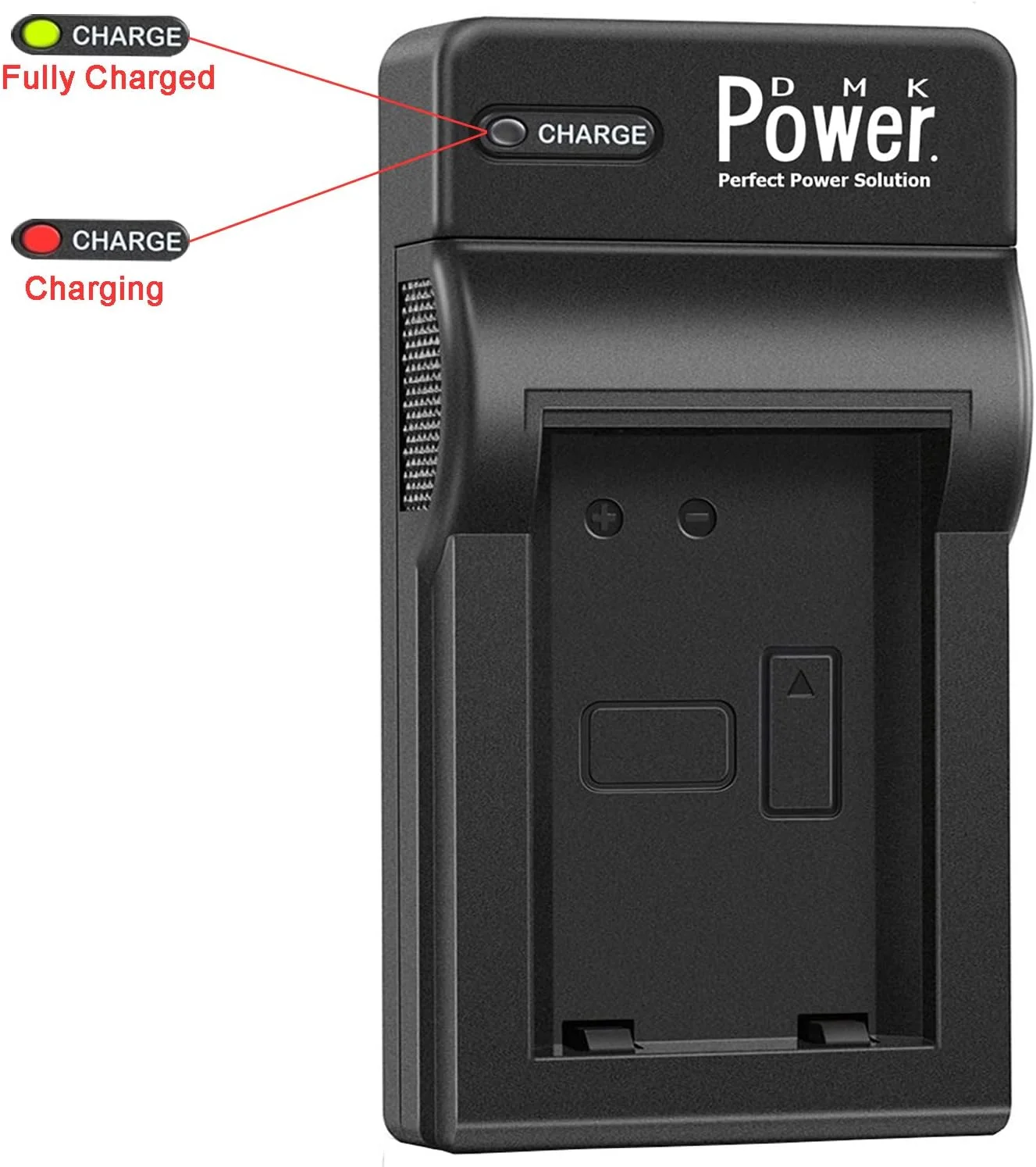 DMK Power 2 عدد باتری NP-BN1 (800mAh) و 1 عدد شارژر USB تک اسلات سازگار با Sony DSC-QX10, DSC-QX30, DSC-QX100, DSC-TX100V, DSC-TX200V, DSC-W800, DSC-W810, DSC-W830 و غیره