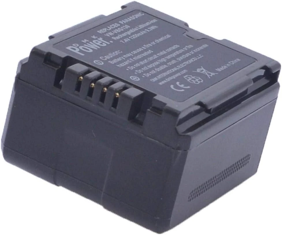 باتری DMK Power VW-VBG130 با ظرفیت 1250mAh و توان 9.3Wh سازگار با دوربین های فیلمبرداری پاناسونیک HDC-HS700 TM700 HS300 TM300 HS250 SD20 HS20 HDC-SDT750 باتری DMK Power VW-VBG130 با ظرفیت 1250mAh و توان 9.3Wh سازگار با دوربین های فیلمبرداری پاناسونیک HDC-HS700 TM700 HS300 TM300 HS250 SD20 HS20 HDC-SDT750