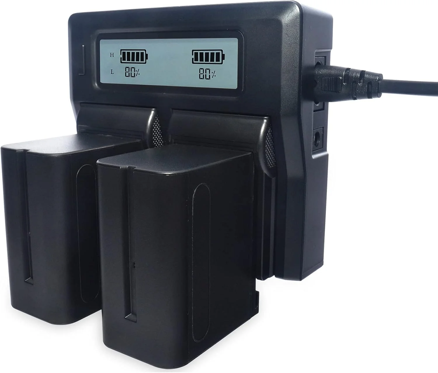 شارژر دوگانه دیجیتال DMK Power NP-F970 و 2 عدد باتری دوربین 7150mAh سازگار با Sony PXW-Z150 NEX-EA50M FDR-AX14K HDR-AX2000 FX1 FX7 FX1000 HVR-V1U Z1U Z5U Z7U NX5U MC2000U MC2500 NX100 Camcorder شارژر دوگانه دیجیتال DMK Power NP-F970 و 2 عدد باتری دوربین 7150mAh سازگار با Sony PXW-Z150 NEX-EA50M FDR-AX14K HDR-AX2000 FX1 FX7 FX1000 HVR-V1U Z1U Z5U Z7U NX5U MC2000U MC2500 NX100 Camcorder