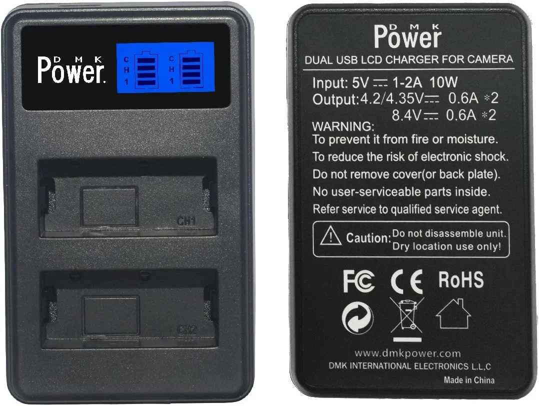 باتری DMK Power AHDBT-401 و شارژر USB دوتایی LCD سازگار با باتری های Gopro Hero 4 مناسب دوربین های اکشن Go Pro Hero4 AHDBT 401 باتری DMK Power AHDBT-401 و شارژر USB دوتایی LCD سازگار با باتری های Gopro Hero 4 مناسب دوربین های اکشن Go Pro Hero4 AHDBT 401