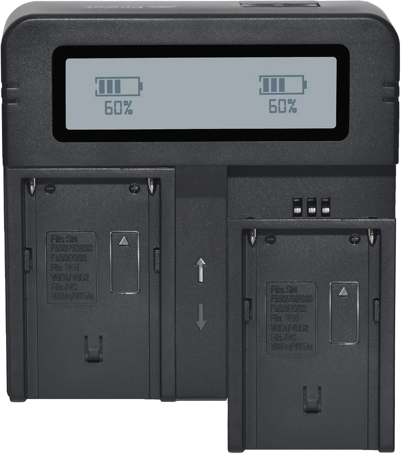 بسته دو عددی باتری DMK Power NP-F970/NP-F960 (9800mAh) به همراه شارژر دوگانه دیجیتال DC-03، مخصوص نورهای LED عکس و فیلم و مانیتور (نه برای دوربین) بسته دو عددی باتری DMK Power NP-F970/NP-F960 (9800mAh) به همراه شارژر دوگانه دیجیتال DC-03، مخصوص نورهای LED عکس و فیلم و مانیتور (نه برای دوربین)