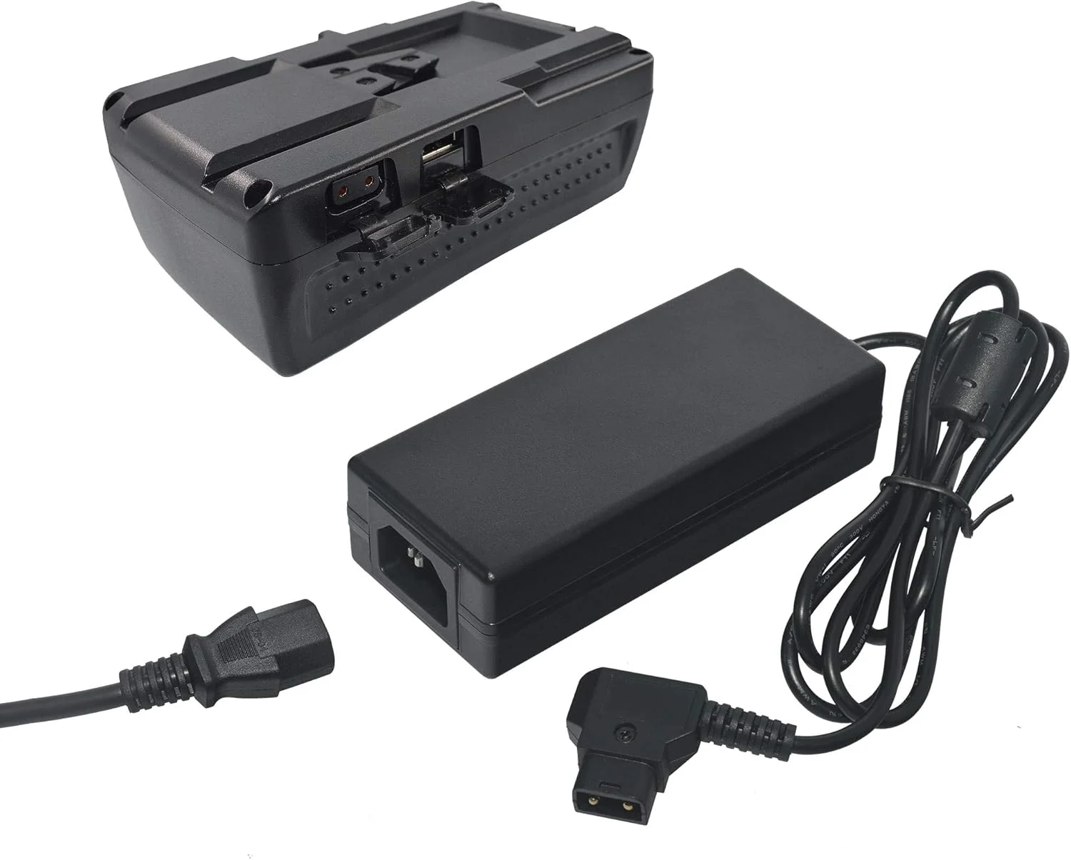 باطری V-Mount مدل DMK Power BP-D190S، ۱۴.۸ ولت، ۱۳۰۰۰ میلی آمپر ساعت، ۱۹۰ وات ساعت، لیتیوم یونی به همراه شارژر D-Tap برای دوربین های فیلمبرداری حرفه ای، سازگار با Sony HDCAM, XDCAM، دوربین های سینمای دیجیتال و سایر دوربین های فیلمبرداری باطری V-Mount مدل DMK Power BP-D190S، ۱۴.۸ ولت، ۱۳۰۰۰ میلی آمپر ساعت، ۱۹۰ وات ساعت، لیتیوم یونی به همراه شارژر D-Tap برای دوربین های فیلمبرداری حرفه ای، سازگار با Sony HDCAM, XDCAM، دوربین های سینمای دیجیتال و سایر دوربین های فیلمبرداری