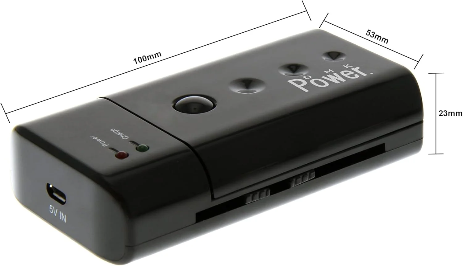 شارژر جهانی میکرو USB مدل DMK Power UC03 LED سازگار با باتری های AA، AAA، لیتیوم یون (Li-Ion) و تمام دوربین ها مانند نیکون، کانن، سونی، پاناسونیک، فوجی، لومیکس، المپوس و غیره. شارژر جهانی میکرو USB مدل DMK Power UC03 LED سازگار با باتری های AA، AAA، لیتیوم یون (Li-Ion) و تمام دوربین ها مانند نیکون، کانن، سونی، پاناسونیک، فوجی، لومیکس، المپوس و غیره.