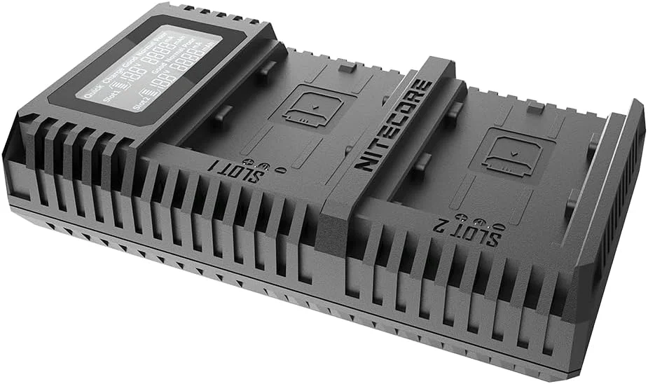 شارژر دوگانه USB سونی Nitecore USN4 Pro NP-FZ100 با صفحه نمایش LCD، مشکی، USN4PRO شارژر دوگانه USB سونی Nitecore USN4 Pro NP-FZ100 با صفحه نمایش LCD، مشکی، USN4PRO