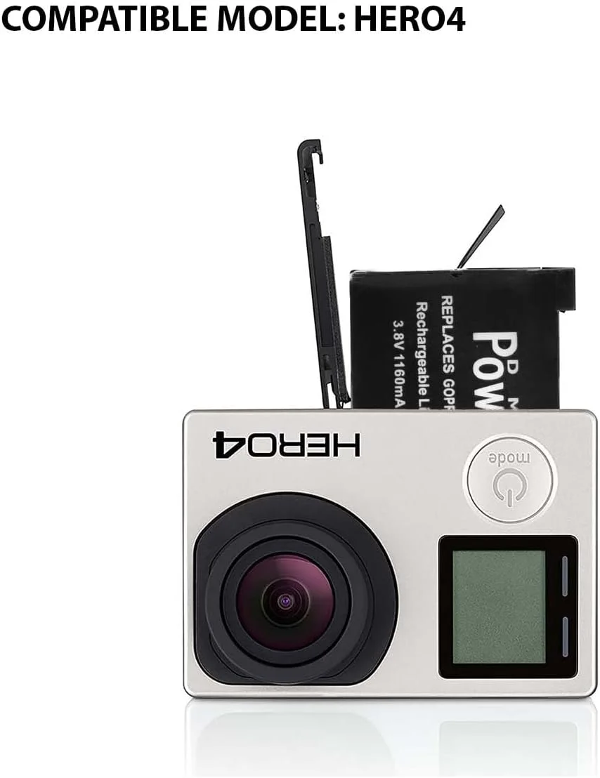 باتری DMK Power 3X سازگار با دوربین های فیلمبرداری GOPRO Hero4 - AHDBT-401 باتری DMK Power 3X سازگار با دوربین های فیلمبرداری GOPRO Hero4 - AHDBT-401