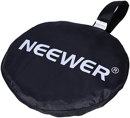 Neewer - 10071556 کیت رفلکتور/دیفیوزر نورپردازی دوربین 5 در 1 قابل حمل 40"x 60"/100 x 150 سانتی متر با کیف حمل برای عکاسی