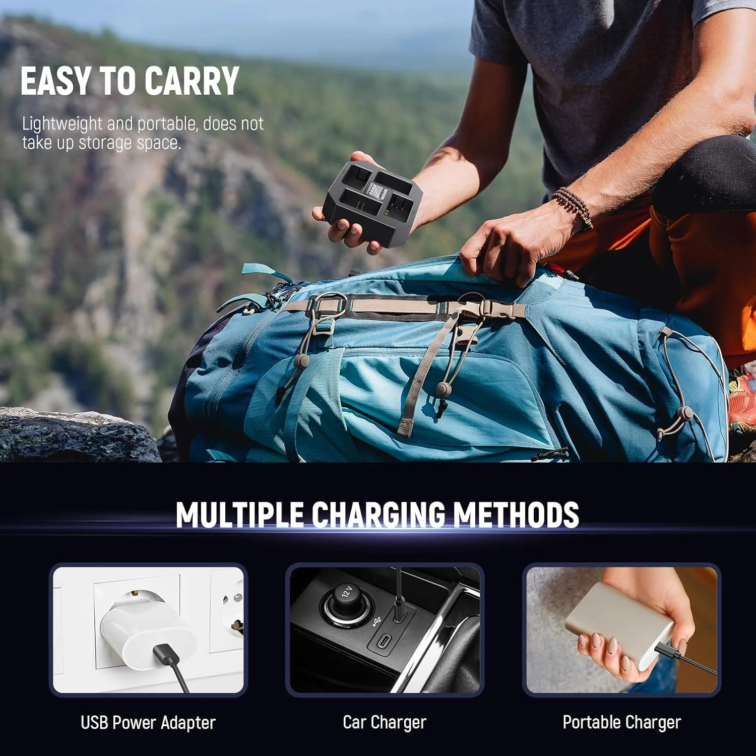 شارژر 4 کاناله NP-FZ100 نیور سازگار با Sony A7 IV A9iii A1 A7R V A7Cii A6700 ZV-E1 FX3 FX30، شارژر باتری NP-FZ100 با شارژ سریع 45 واتی PD با نمایشگر باتری، کابل USB C PD 45 واتی، NW-Z4 شارژر 4 کاناله NP-FZ100 نیور سازگار با Sony A7 IV A9iii A1 A7R V A7Cii A6700 ZV-E1 FX3 FX30، شارژر باتری NP-FZ100 با شارژ سریع 45 واتی PD با نمایشگر باتری، کابل USB C PD 45 واتی، NW-Z4