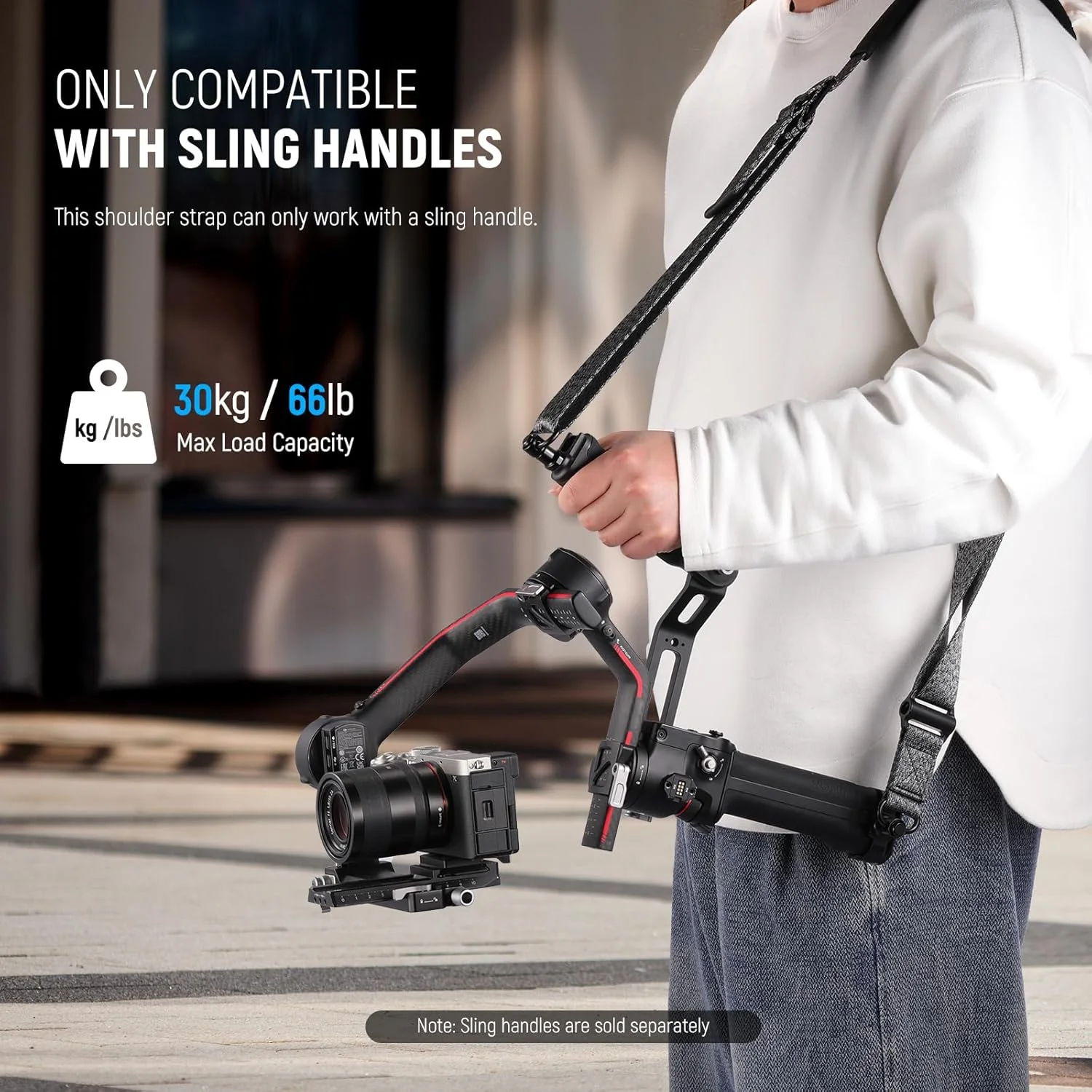 بند شانه گیمبال NEEWER RS4 RS3، بند قابل تنظیم پد دار کاهش دهنده وزن با صفحه پایه سگک رهاسازی سریع QD سازگار با DJI RS4 RS4 Pro RS3 RS3 Pro RS2 Sling Handle، خاکستری، GA016 بند شانه گیمبال NEEWER RS4 RS3، بند قابل تنظیم پد دار کاهش دهنده وزن با صفحه پایه سگک رهاسازی سریع QD سازگار با DJI RS4 RS4 Pro RS3 RS3 Pro RS2 Sling Handle، خاکستری، GA016