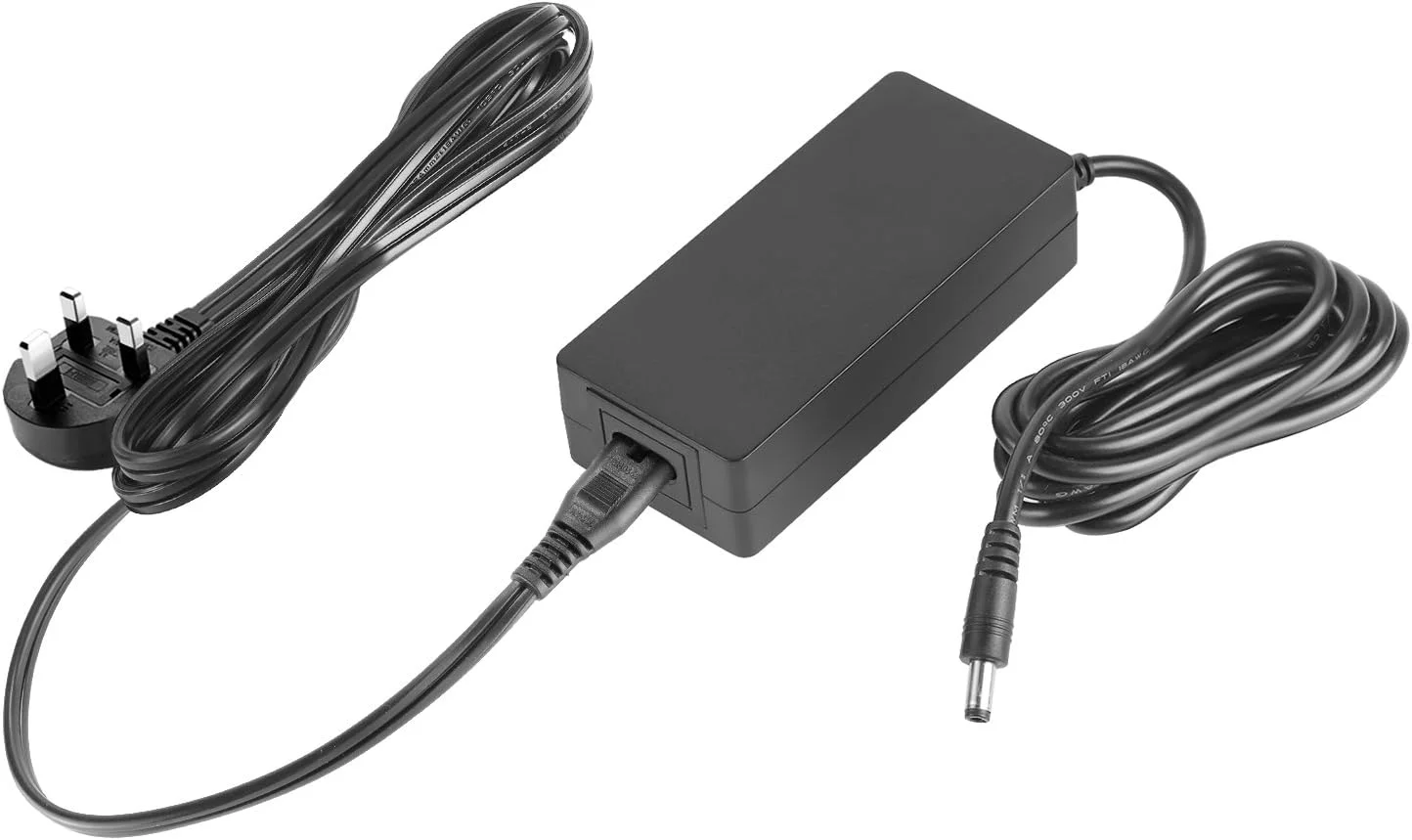 آداپتور برق متناوب 220-240 ولت به مستقیم 12 ولت 5 آمپر 60 وات نیور با کابل برق 2 متری سازگار با چراغ ویدئویی ال ای دی 660 960 و حداکثر چراغ حلقه ای 12 ولت 5 آمپر 60 وات (دوشاخه بریتانیا) آداپتور برق متناوب 220-240 ولت به مستقیم 12 ولت 5 آمپر 60 وات نیور با کابل برق 2 متری سازگار با چراغ ویدئویی ال ای دی 660 960 و حداکثر چراغ حلقه ای 12 ولت 5 آمپر 60 وات (دوشاخه بریتانیا)