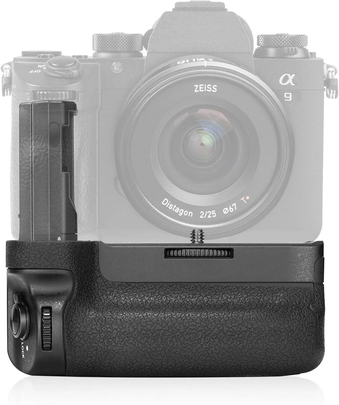 دسته باتری عمودی نیور برای دوربین A9 A7III A7RIII جایگزین VG-C3EM (فقط با باتری NP-FZ100 کار می کند - باتری شامل نمی شود) دسته باتری عمودی نیور برای دوربین A9 A7III A7RIII جایگزین VG-C3EM (فقط با باتری NP-FZ100 کار می کند - باتری شامل نمی شود)