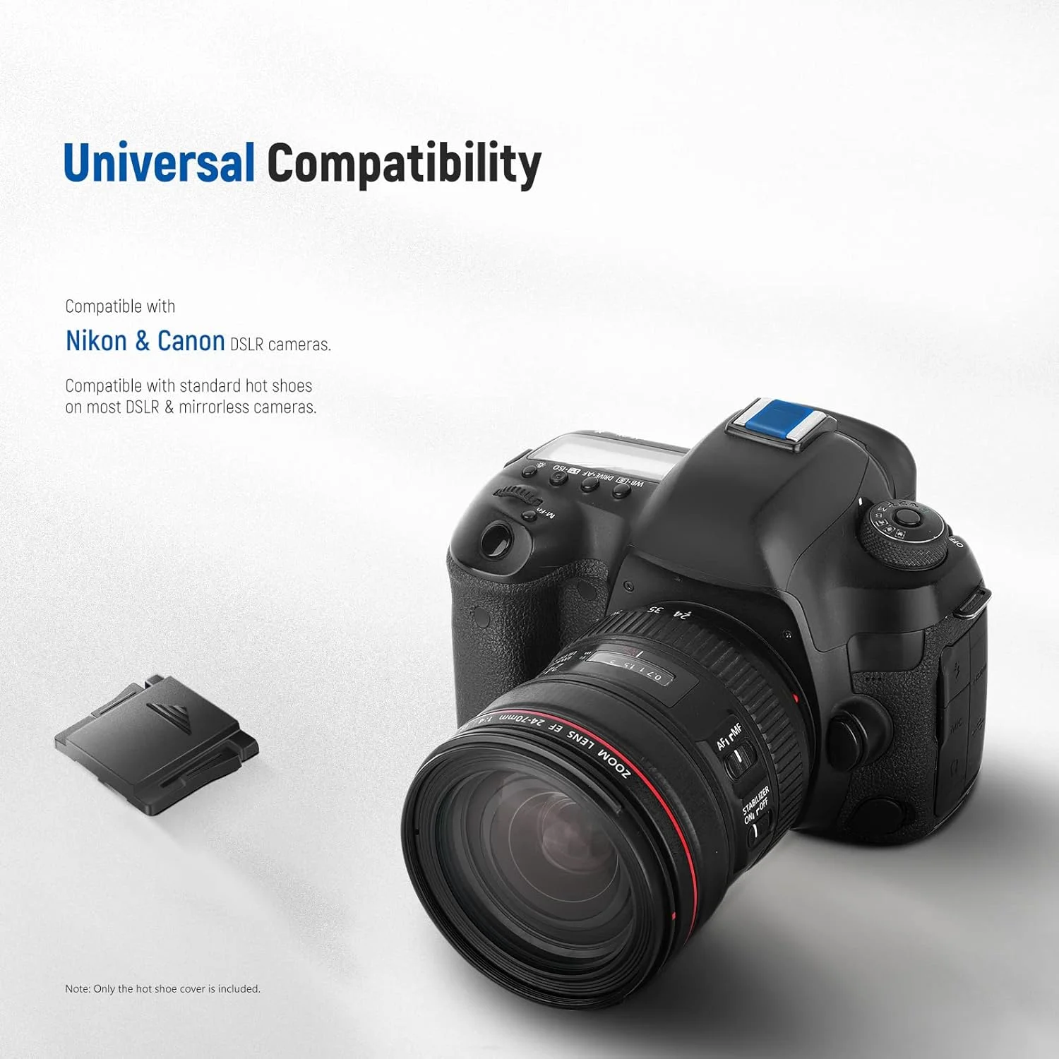 محافظ درپوش هات شو دوربین NEEWER، بسته 4 عددی، سازگار با دوربین های کانن EOS R5C R5 R6 RP R 7D Mark II 6D Mark II 5D Mark IV III 1D Mark IV M50 M5 Mark II Rebel T8i T7i Z9 Z7 D90 D7500 محافظ درپوش هات شو دوربین NEEWER، بسته 4 عددی، سازگار با دوربین های کانن EOS R5C R5 R6 RP R 7D Mark II 6D Mark II 5D Mark IV III 1D Mark IV M50 M5 Mark II Rebel T8i T7i Z9 Z7 D90 D7500