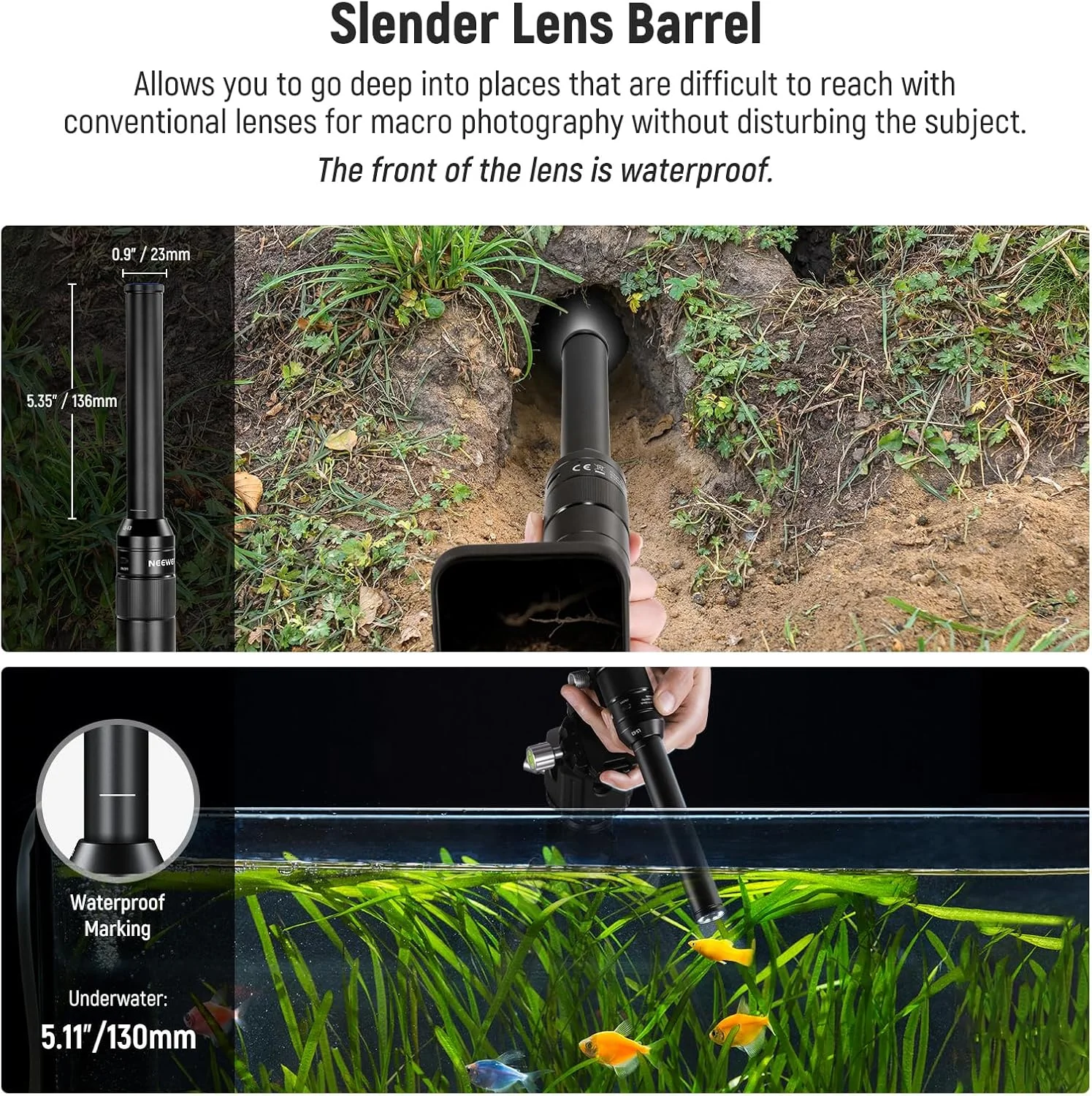 لنز ماکرو پروب 16 میلیمتری NEEWER با میدان دید 109 درجه و نور LED قابل شارژ با رزوه 17 میلیمتری برای عکاسی و فیلمبرداری ماکرو موبایل سازگار با لنز دوربین آیفون و سامسونگ، قفس/کیف تلفن NEEWER، LS-63 لنز ماکرو پروب 16 میلیمتری NEEWER با میدان دید 109 درجه و نور LED قابل شارژ با رزوه 17 میلیمتری برای عکاسی و فیلمبرداری ماکرو موبایل سازگار با لنز دوربین آیفون و سامسونگ، قفس/کیف تلفن NEEWER، LS-63