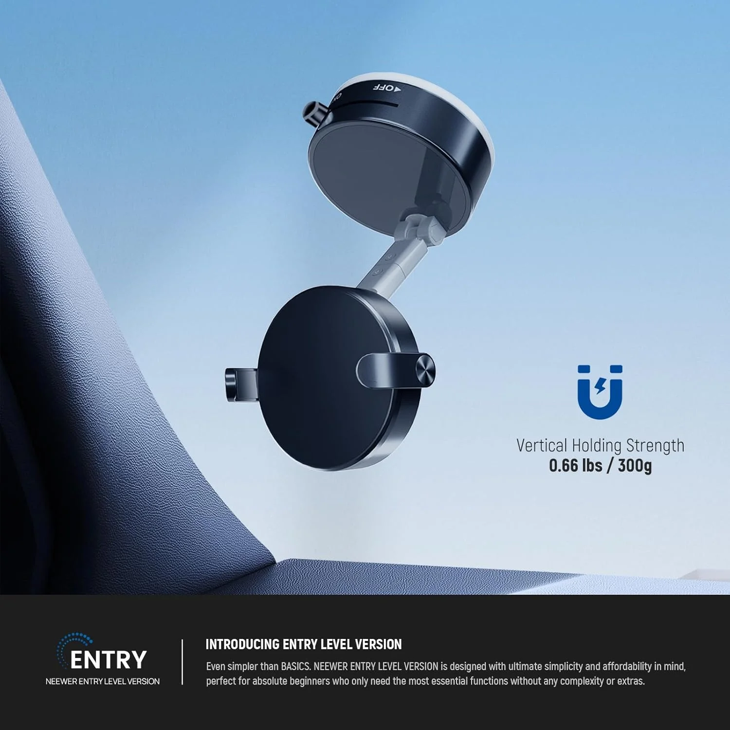 پایه نگهدارنده مغناطیسی گوشی موبایل نیور، تاشو با مکنده و چرخش 360 درجه، سازگار با آیفون برای ضبط ویدیو، مدل A9 پایه نگهدارنده مغناطیسی گوشی موبایل نیور، تاشو با مکنده و چرخش 360 درجه، سازگار با آیفون برای ضبط ویدیو، مدل A9