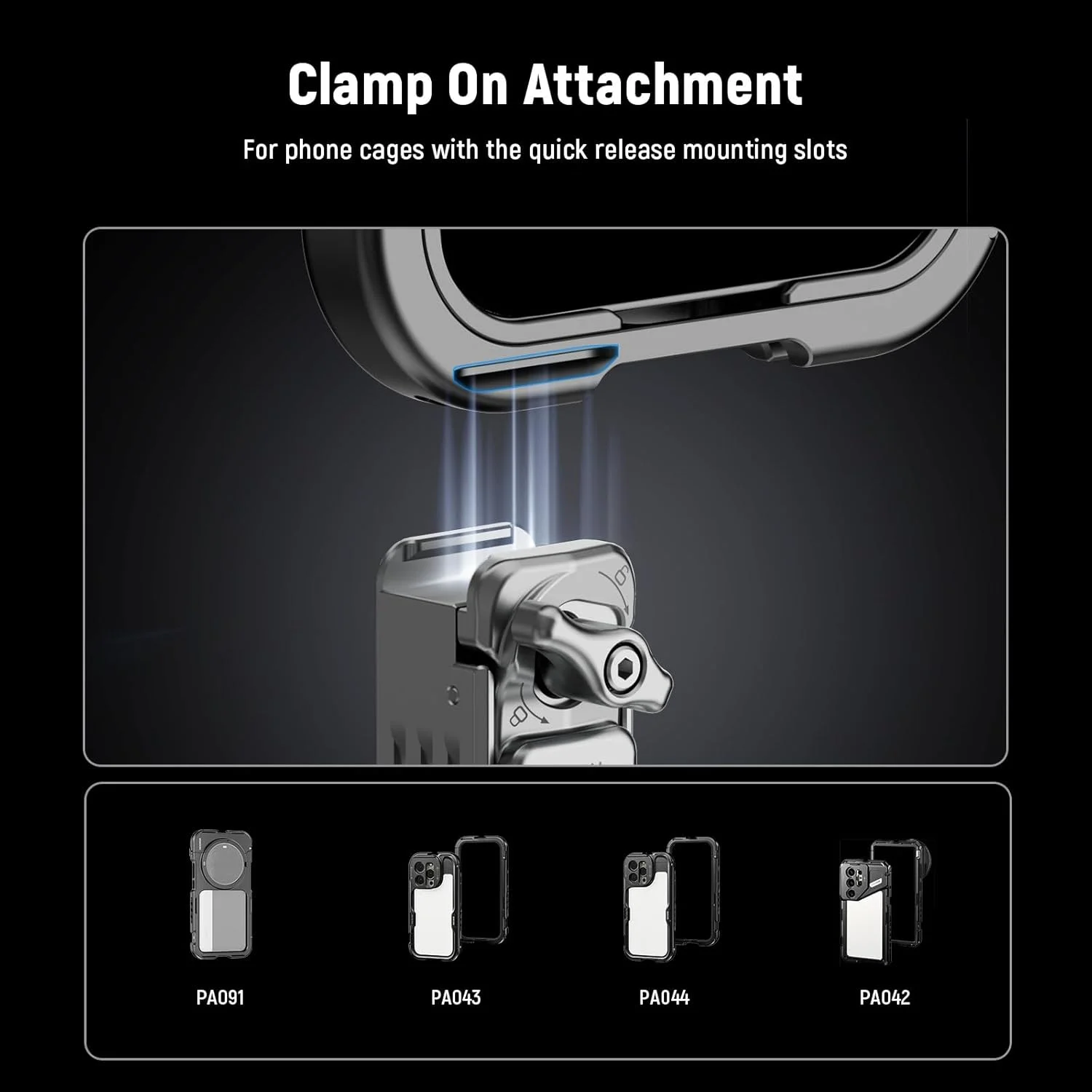 نگهدارنده سه پایه گوشی NEEWER با پایه نوع Arca، رزوه های 1/4 اینچی، گیره رهاسازی سریع سازگار با قفس گوشی iPhone 16 Pro Max S25 Ultra DJI RS4 Mini R4 Pro RS3 Pro RS2 RSC2، نقره ای، PA124 نگهدارنده سه پایه گوشی NEEWER با پایه نوع Arca، رزوه های 1/4 اینچی، گیره رهاسازی سریع سازگار با قفس گوشی iPhone 16 Pro Max S25 Ultra DJI RS4 Mini R4 Pro RS3 Pro RS2 RSC2، نقره ای، PA124