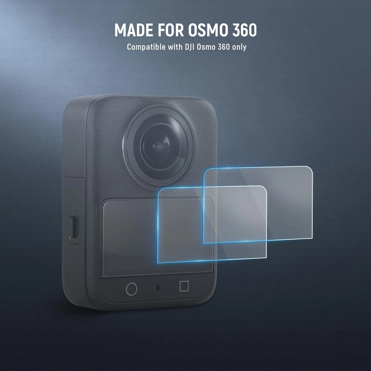 محافظ صفحه نمایش نیوور سازگار با DJI Osmo 360، شیشه حرارت دیده ضد خش HD، مجموعه لوازم جانبی فیلم محافظ صفحه لمسی (2 عدد)، CA167 محافظ صفحه نمایش نیوور سازگار با DJI Osmo 360، شیشه حرارت دیده ضد خش HD، مجموعه لوازم جانبی فیلم محافظ صفحه لمسی (2 عدد)، CA167