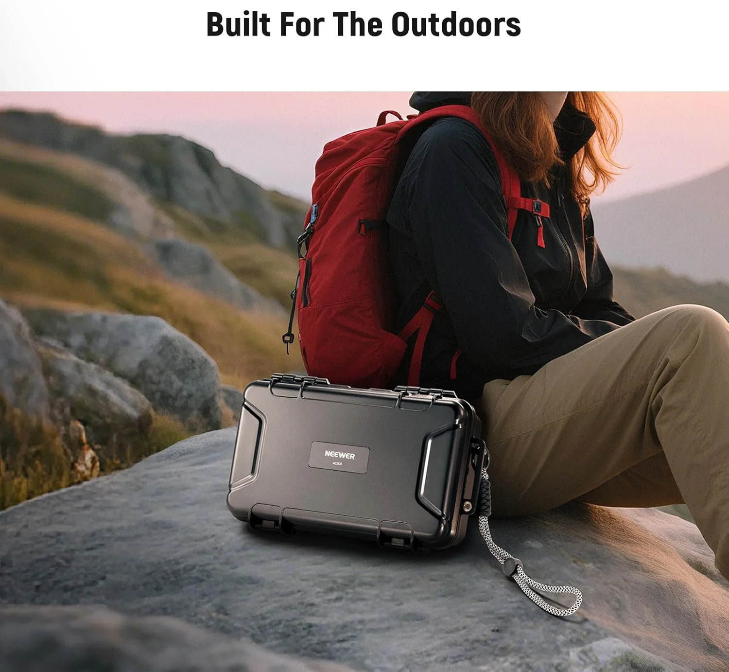 کیف سخت NEEWER سازگار با دوربین DJI Osmo Action 5 Pro / 4/3، ضد آب IP67، ضد گرد و غبار، ضد ضربه، کیف مسافرتی قابل حمل با فوم های سفارشی و 12 اسلات برای لوازم جانبی، AC031 کیف سخت NEEWER سازگار با دوربین DJI Osmo Action 5 Pro / 4/3، ضد آب IP67، ضد گرد و غبار، ضد ضربه، کیف مسافرتی قابل حمل با فوم های سفارشی و 12 اسلات برای لوازم جانبی، AC031