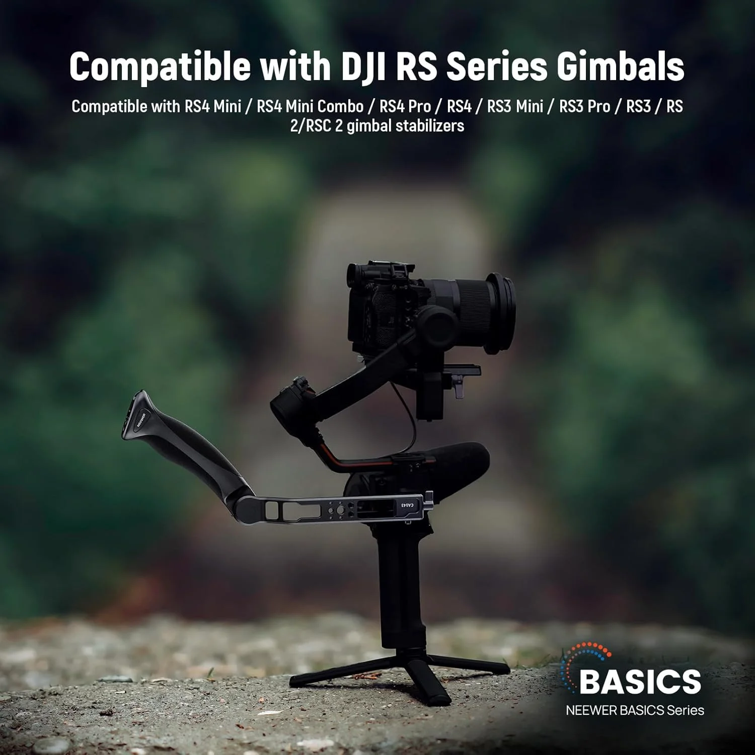 نگهدارنده اسلینگ گیمبال قابل تنظیم نیور BASIC سازگار با DJI Ronin RS4 Mini RS4 RS4 Pro RS3 Mini RS 3 Pro RS 2 RSC 2، دسته ارگونومیک برای زوایای پایین، لوازم جانبی توسعه، CA143 نگهدارنده اسلینگ گیمبال قابل تنظیم نیور BASIC سازگار با DJI Ronin RS4 Mini RS4 RS4 Pro RS3 Mini RS 3 Pro RS 2 RSC 2، دسته ارگونومیک برای زوایای پایین، لوازم جانبی توسعه، CA143