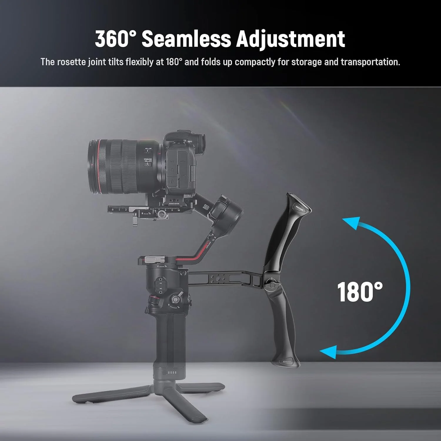 نگهدارنده اسلینگ گیمبال قابل تنظیم نیور BASIC سازگار با DJI Ronin RS4 Mini RS4 RS4 Pro RS3 Mini RS 3 Pro RS 2 RSC 2، دسته ارگونومیک برای زوایای پایین، لوازم جانبی توسعه، CA143 نگهدارنده اسلینگ گیمبال قابل تنظیم نیور BASIC سازگار با DJI Ronin RS4 Mini RS4 RS4 Pro RS3 Mini RS 3 Pro RS 2 RSC 2، دسته ارگونومیک برای زوایای پایین، لوازم جانبی توسعه، CA143