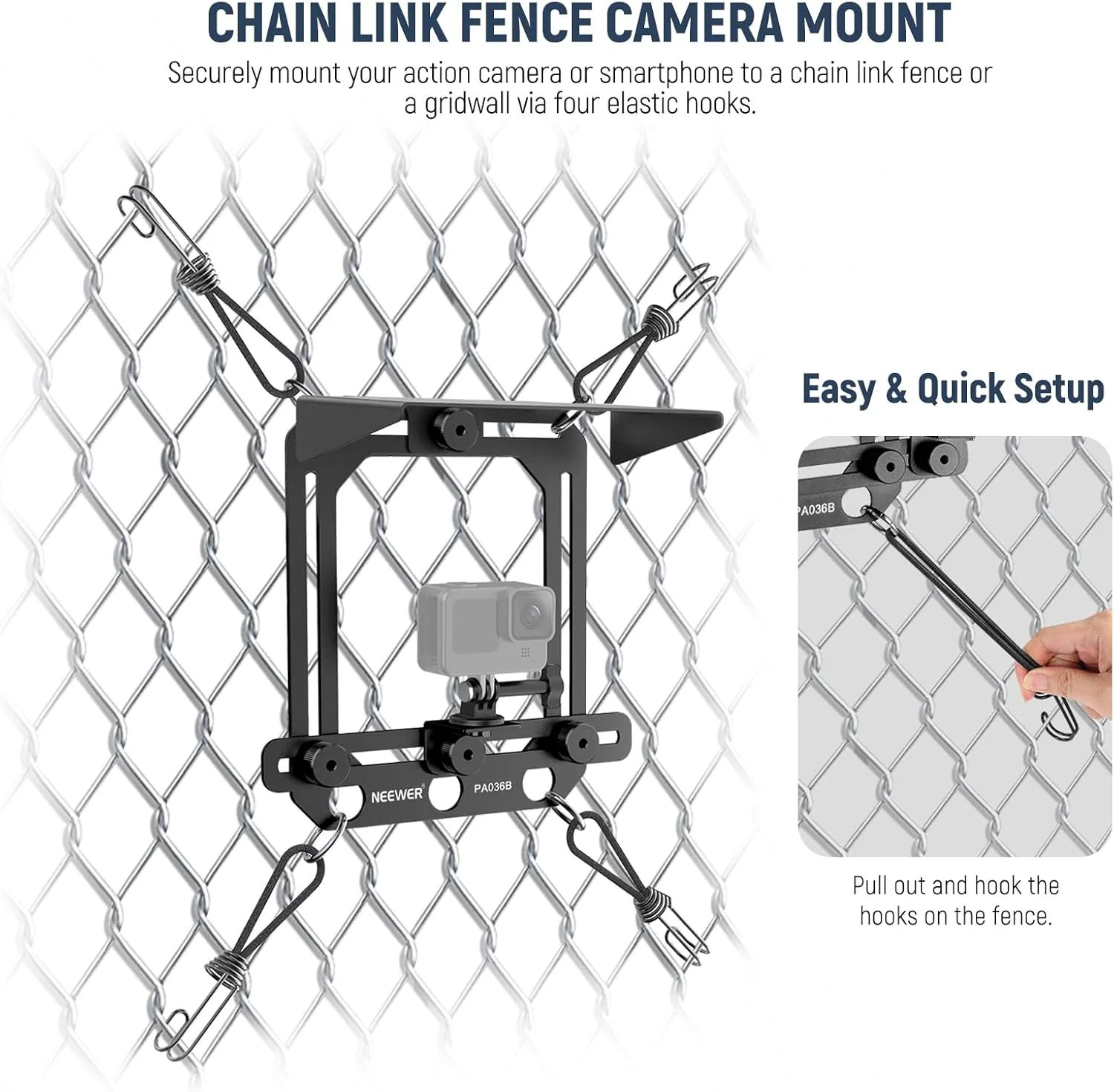 نگهدارنده مغناطیسی گوشی موبایل NEEWER با سایهبان، سازگار با iPhone Mevo Start GoPro Insta360 DJI Pocket Radar GameChanger، لوازم جانبی نصب برای ضبط ویدیو و استریم بازیهای بیسبال و تنیس، مدل PA036B نگهدارنده مغناطیسی گوشی موبایل NEEWER با سایهبان، سازگار با iPhone Mevo Start GoPro Insta360 DJI Pocket Radar GameChanger، لوازم جانبی نصب برای ضبط ویدیو و استریم بازیهای بیسبال و تنیس، مدل PA036B