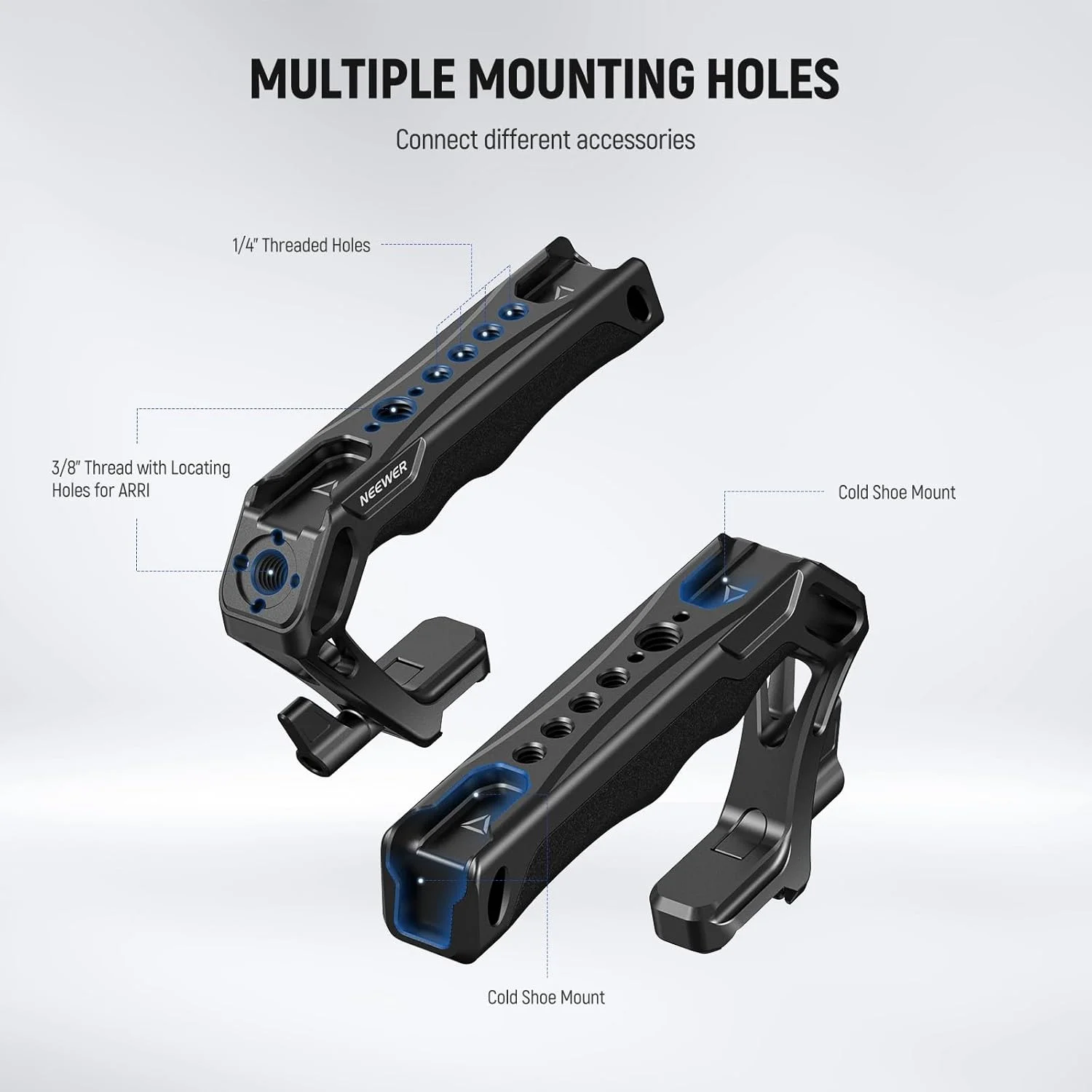 کیت دسته بالایی ناتو Neewer با گیره رهاسازی سریع ناتو، ریل مینی ناتو 48 میلیمتری، دستگیره سیلیکونی ارگونومیک، کفشکهای سرد، رزوه های 1/4 اینچی، 3/8 اینچی برای ARRI، سازگار با قفس دوربین SmallRig، CA103 کیت دسته بالایی ناتو Neewer با گیره رهاسازی سریع ناتو، ریل مینی ناتو 48 میلیمتری، دستگیره سیلیکونی ارگونومیک، کفشکهای سرد، رزوه های 1/4 اینچی، 3/8 اینچی برای ARRI، سازگار با قفس دوربین SmallRig، CA103