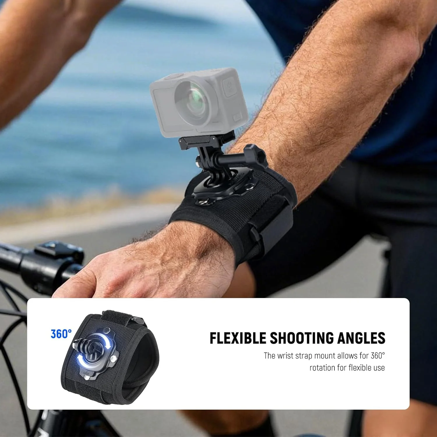 مجموعه لوازم جانبی نیوور سازگار با دوربین های اکشن GoPro Hero Insta360 DJI AKASO، شامل بند سر با قابلیت تعویض سریع، بند سینه، گیره کلاه کوله پشتی و بند مچی 360 درجه مدل GP-75 مجموعه لوازم جانبی نیوور سازگار با دوربین های اکشن GoPro Hero Insta360 DJI AKASO، شامل بند سر با قابلیت تعویض سریع، بند سینه، گیره کلاه کوله پشتی و بند مچی 360 درجه مدل GP-75