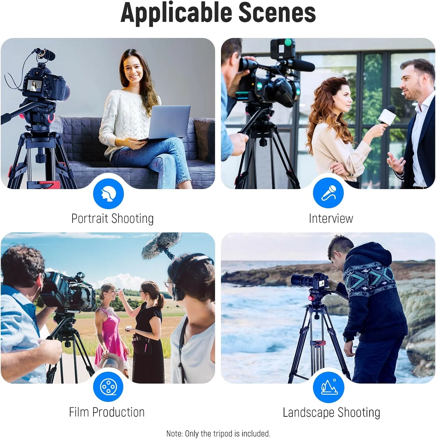 سه پایه دوربین 200 سانتی متری نیور با هد سیال 360 درجه، پایه ویدیویی آلیاژ آلومینیوم سنگین با صفحه QR سازگار با دوربین های DSLR کانن نیکون سونی و سایر دوربین های فیلمبرداری، تحمل بار تا 8 کیلوگرم، به همراه دستمال تمیز کننده سه پایه دوربین 200 سانتی متری نیور با هد سیال 360 درجه، پایه ویدیویی آلیاژ آلومینیوم سنگین با صفحه QR سازگار با دوربین های DSLR کانن نیکون سونی و سایر دوربین های فیلمبرداری، تحمل بار تا 8 کیلوگرم، به همراه دستمال تمیز کننده