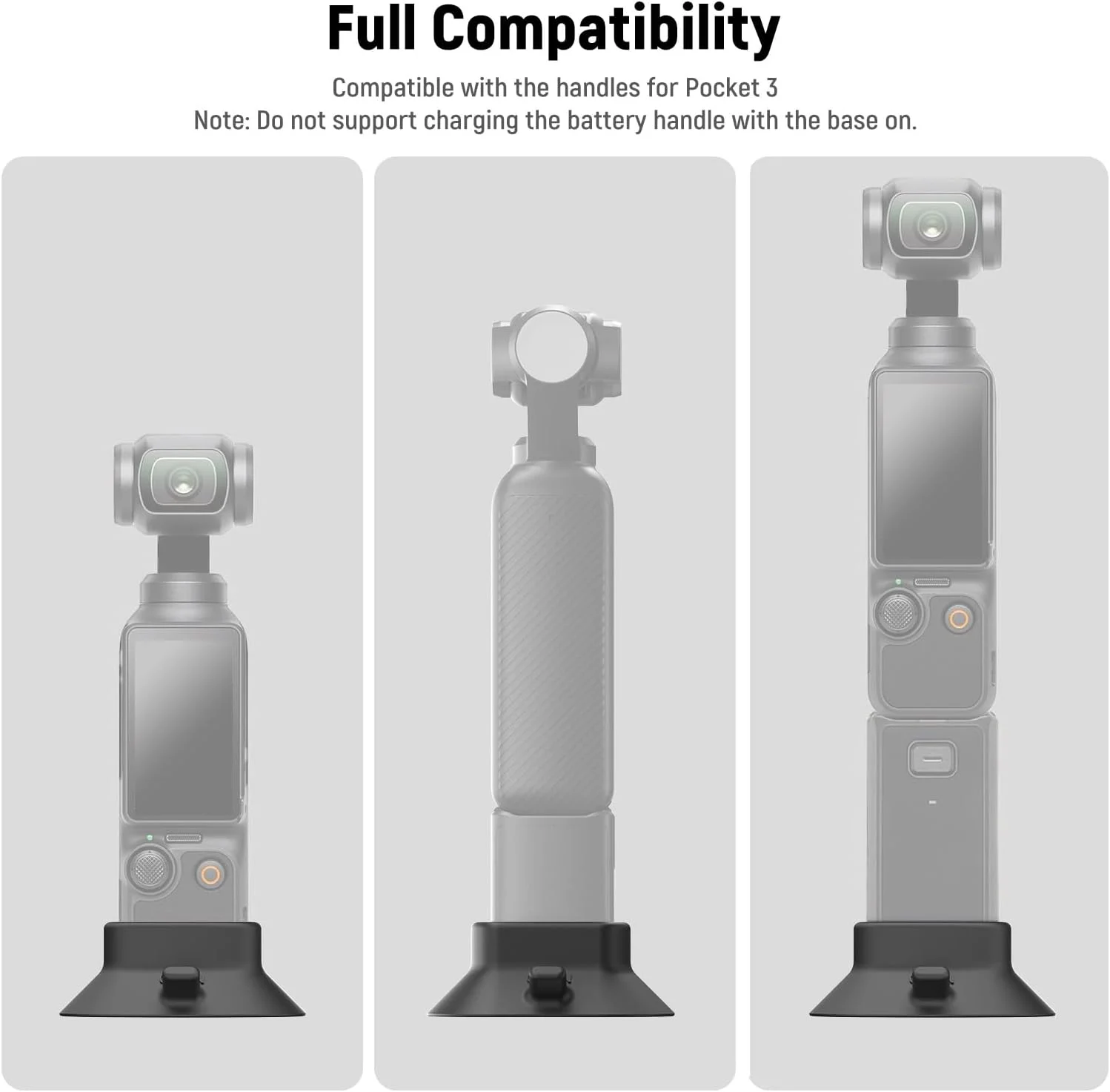 پایه نگهدارنده سیلیکونی مکنده NEEWER Basics برای Pocket 3، پایه ضد لغزش نرم و پایدار ضد خش با قطر 64 میلی متر، سازگار با دوربین گیمبال DJI Osmo Pocket 3، مدل AC023 پایه نگهدارنده سیلیکونی مکنده NEEWER Basics برای Pocket 3، پایه ضد لغزش نرم و پایدار ضد خش با قطر 64 میلی متر، سازگار با دوربین گیمبال DJI Osmo Pocket 3، مدل AC023