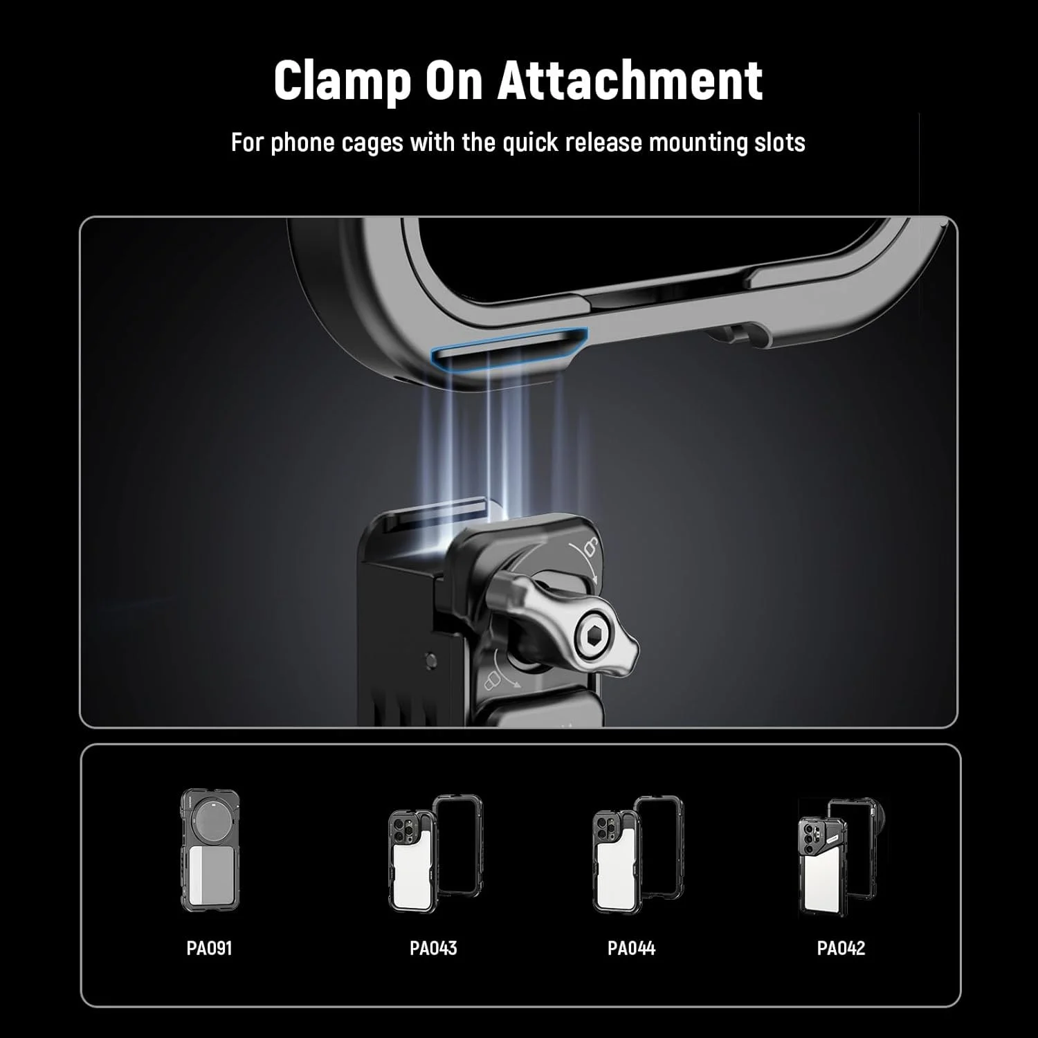 نگهدارنده سه پایه گوشی NEEWER با پایه Arca Type، رزوه 1/4 اینچی، گیره رهاسازی سریع سازگار با قفس گوشی iPhone 16 Pro Max S25 Ultra DJI RS4 Mini RS4 RS3 Pro RS2 RSC2، PA124 نگهدارنده سه پایه گوشی NEEWER با پایه Arca Type، رزوه 1/4 اینچی، گیره رهاسازی سریع سازگار با قفس گوشی iPhone 16 Pro Max S25 Ultra DJI RS4 Mini RS4 RS3 Pro RS2 RSC2، PA124