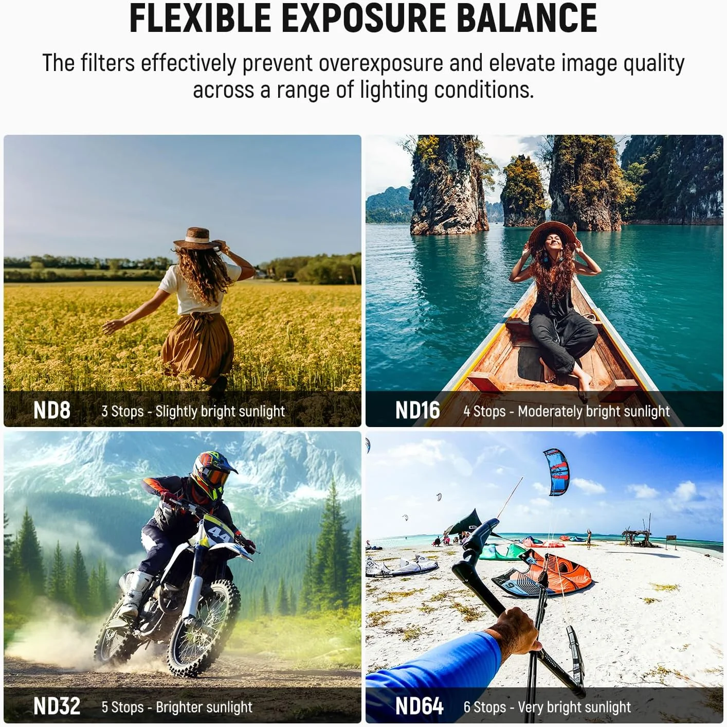 مجموعه فیلتر ND نیوئر سازگار با Insta360 GO Ultra (UV/CPL/ND8/ND16/ND32/ND64)، فیلتر لنز پلاریزه دایره ای با پیچ، لوازم جانبی دوربین اکشن شیشه ای اپتیکال HD، FL-C53 مجموعه فیلتر ND نیوئر سازگار با Insta360 GO Ultra (UV/CPL/ND8/ND16/ND32/ND64)، فیلتر لنز پلاریزه دایره ای با پیچ، لوازم جانبی دوربین اکشن شیشه ای اپتیکال HD، FL-C53