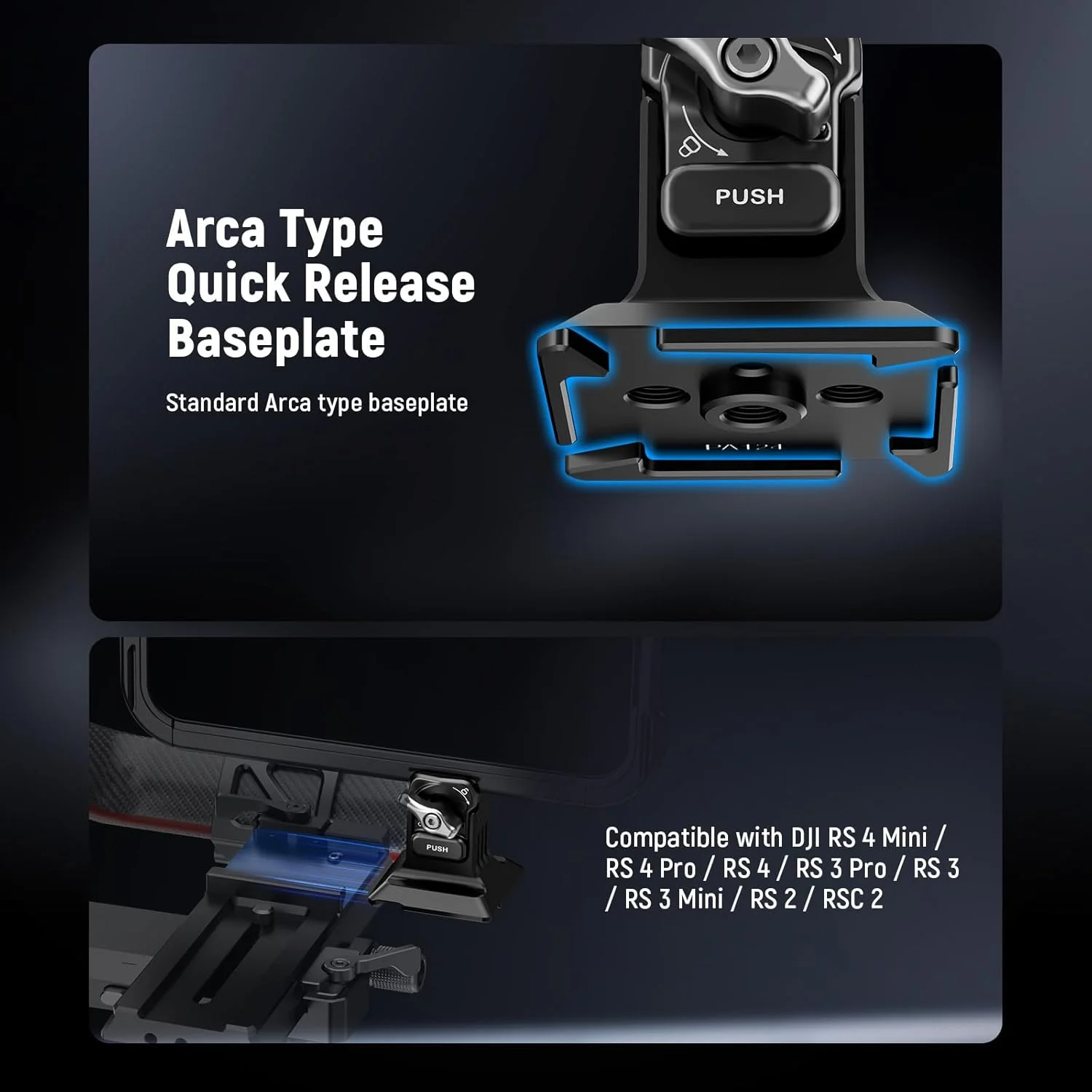 نگهدارنده سه پایه گوشی NEEWER با پایه Arca Type، رزوه 1/4 اینچی، گیره رهاسازی سریع سازگار با قفس گوشی iPhone 16 Pro Max S25 Ultra DJI RS4 Mini RS4 RS3 Pro RS2 RSC2، PA124 نگهدارنده سه پایه گوشی NEEWER با پایه Arca Type، رزوه 1/4 اینچی، گیره رهاسازی سریع سازگار با قفس گوشی iPhone 16 Pro Max S25 Ultra DJI RS4 Mini RS4 RS3 Pro RS2 RSC2، PA124