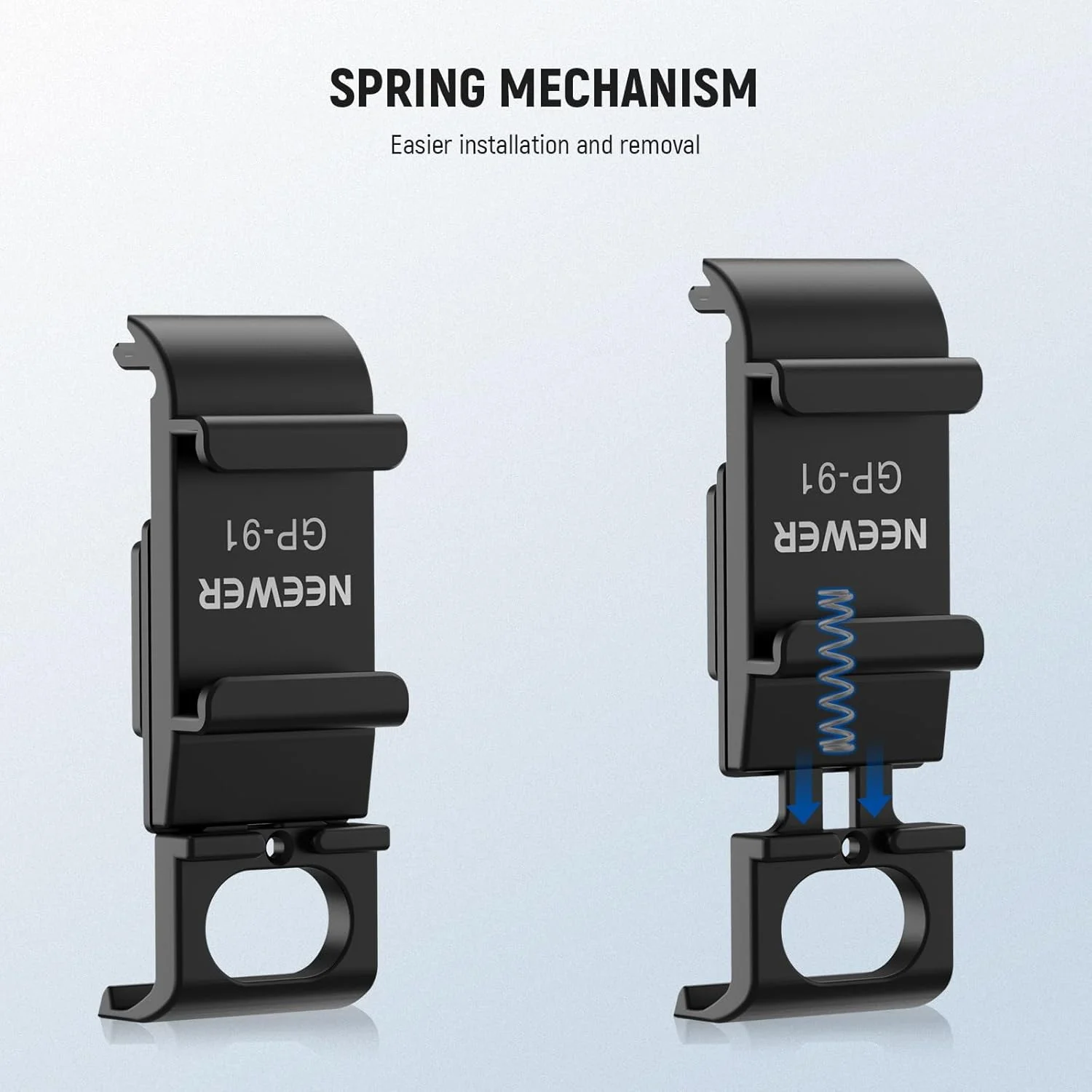 درب جانبی دوربین اکشن نیوور سازگار با GoPro Hero 13 12 11 10 9 Black، جایگزین درب محفظه باتری ضد گرد و غبار با کفشک سرد برای لوازم جانبی و درگاه عبور شارژ USB C، GP-91 درب جانبی دوربین اکشن نیوور سازگار با GoPro Hero 13 12 11 10 9 Black، جایگزین درب محفظه باتری ضد گرد و غبار با کفشک سرد برای لوازم جانبی و درگاه عبور شارژ USB C، GP-91