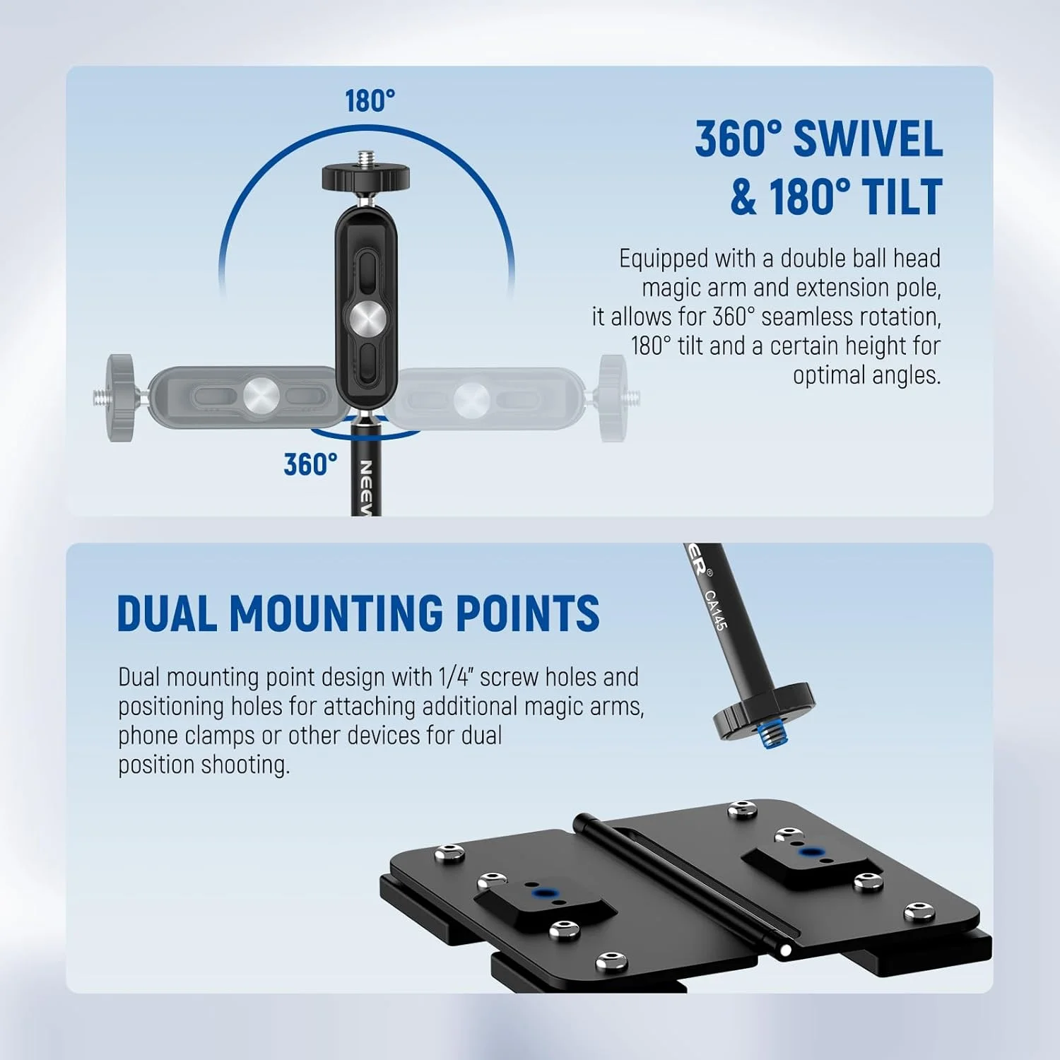 نگهدارنده مغناطیسی گوشی موبایل NEEWER با سایهبان، سازگار با iPhone Mevo Start GoPro Insta360 DJI Pocket Radar GameChanger، لوازم جانبی نصب برای ضبط ویدیو و استریم بازی های بیسبال و تنیس، مدل CA145 نگهدارنده مغناطیسی گوشی موبایل NEEWER با سایهبان، سازگار با iPhone Mevo Start GoPro Insta360 DJI Pocket Radar GameChanger، لوازم جانبی نصب برای ضبط ویدیو و استریم بازی های بیسبال و تنیس، مدل CA145