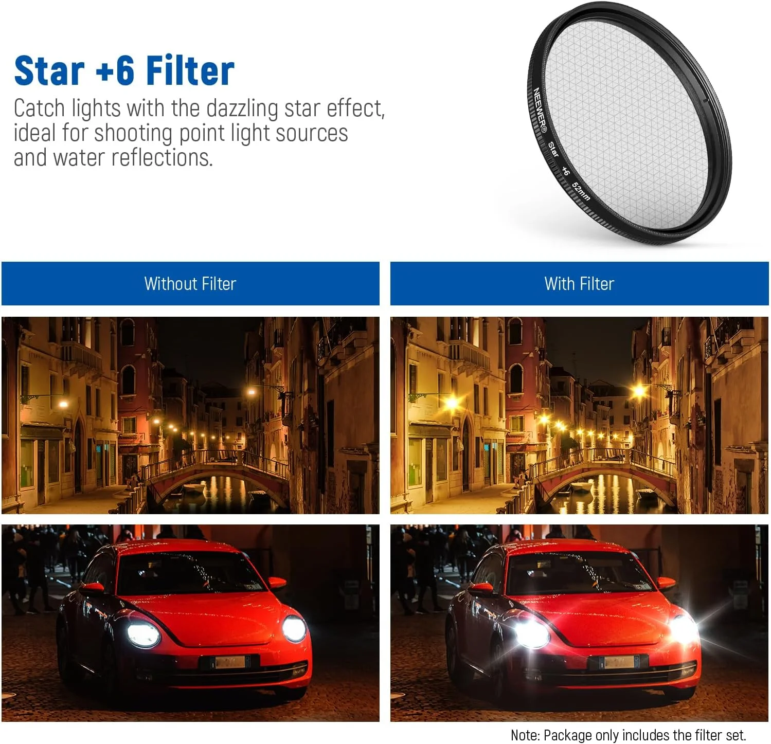 مجموعه فیلتر 7 عددی 52 میلیمتری NEEWER سازگار با آیفون، گیره متصل CPL+ ND32 + ستارهای + GND (قرمز/نارنجی/زرد/آبی) کیت لوازم جانبی عکاسی لنز دوربین تلفن مجموعه فیلتر 7 عددی 52 میلیمتری NEEWER سازگار با آیفون، گیره متصل CPL+ ND32 + ستارهای + GND (قرمز/نارنجی/زرد/آبی) کیت لوازم جانبی عکاسی لنز دوربین تلفن