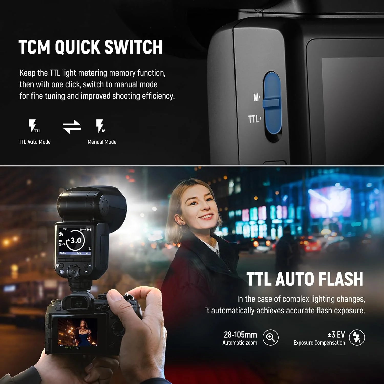 فلاش گردنی NEEWER Z2-S 2.4G TTL سازگار با سونی، 76Ws 1/8000s HSS با رابط کاربری ارتقا یافته، 2 لامپ مدلینگ TTL/M سوییچ سریع TCM، باتری 7.2 ولت/3000 میلی آمپر 600 فلاش گردنی NEEWER Z2-S 2.4G TTL سازگار با سونی، 76Ws 1/8000s HSS با رابط کاربری ارتقا یافته، 2 لامپ مدلینگ TTL/M سوییچ سریع TCM، باتری 7.2 ولت/3000 میلی آمپر 600