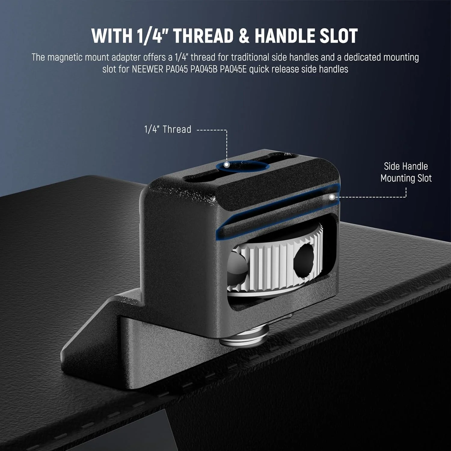 آفتابگیر NEEWER سازگار با قفس تلفن آیفون 16 پرو (PA083) فقط، هود مغناطیسی با رهاسازی سریع ضد تابش نور برای ولاگینگ در فضای باز و عکاسی موبایل، PA093 آفتابگیر NEEWER سازگار با قفس تلفن آیفون 16 پرو (PA083) فقط، هود مغناطیسی با رهاسازی سریع ضد تابش نور برای ولاگینگ در فضای باز و عکاسی موبایل، PA093